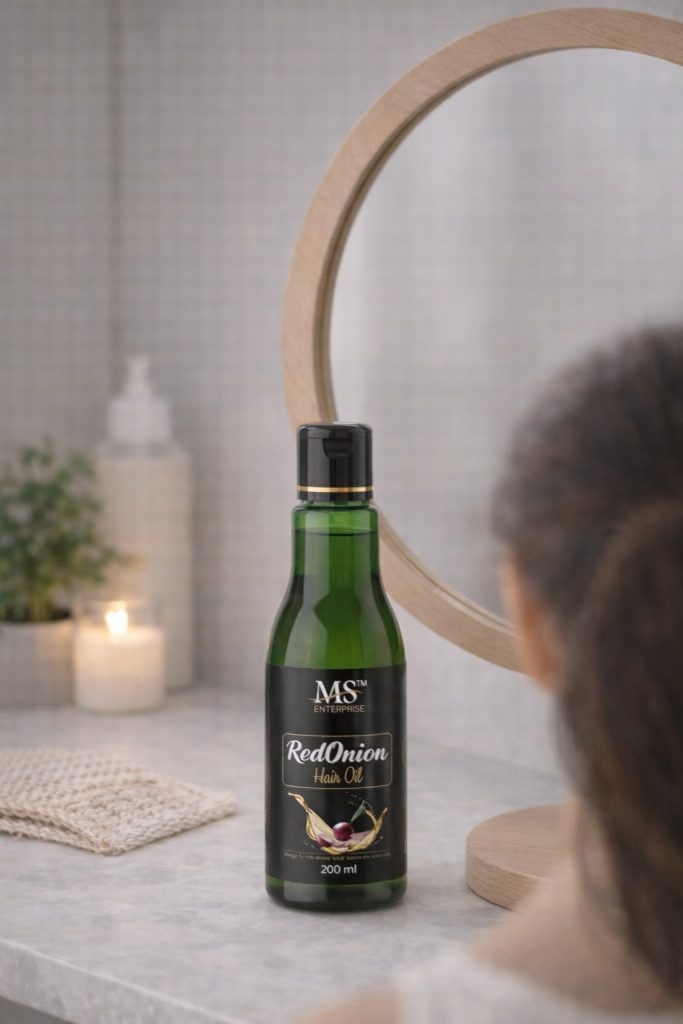Skin aur hair care routine onion oil